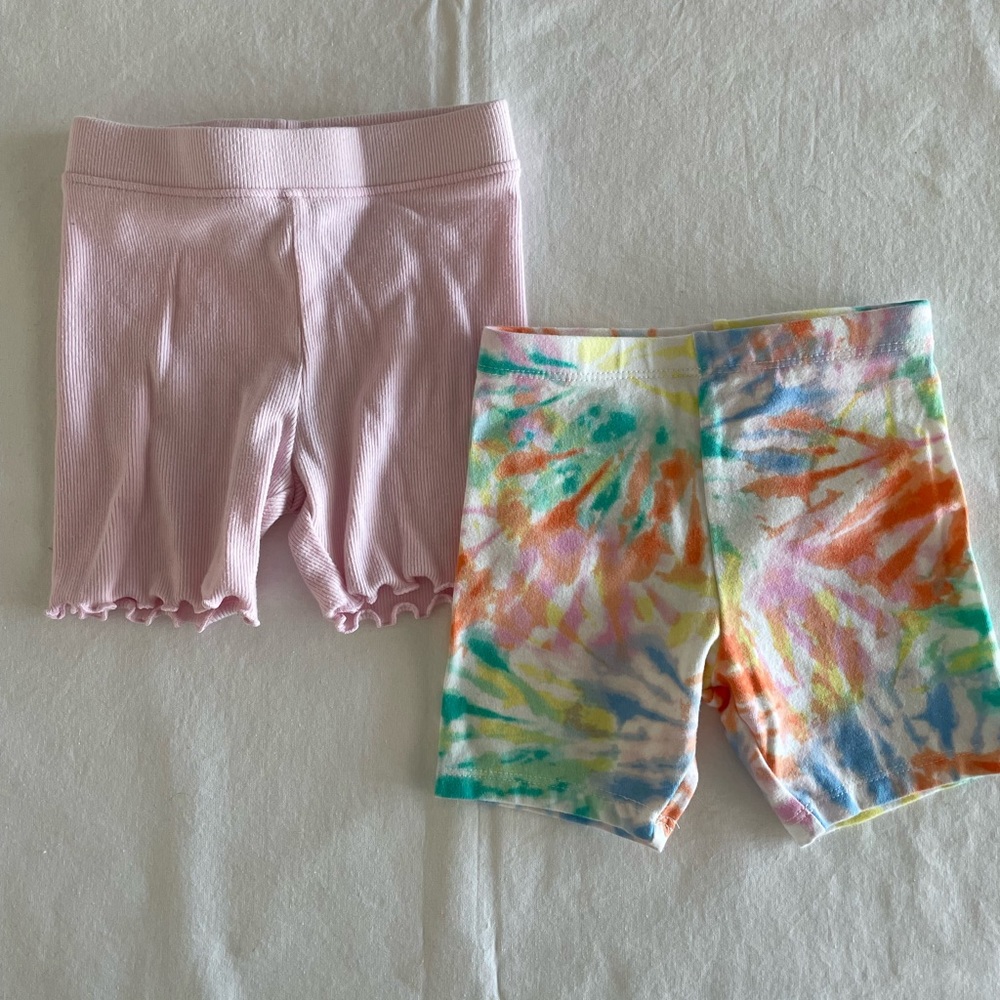 2 Pair Bike Shorts